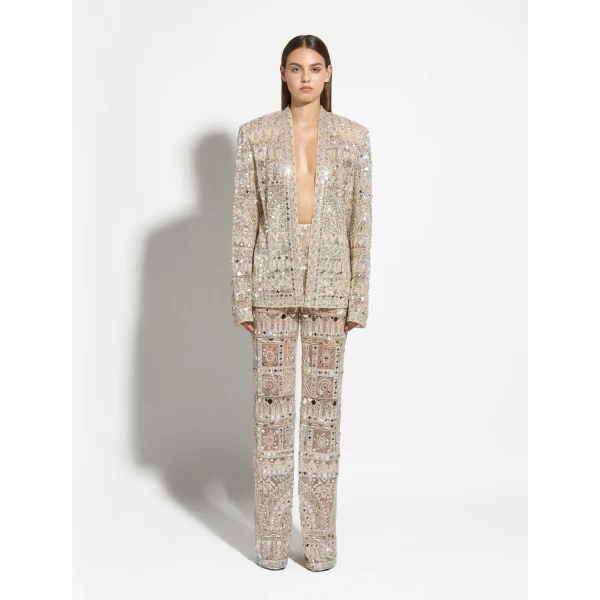Zuhair Murad Embroidered Jacket - Jackets - Lebanese Haute Couture and Evening Gowns at Luxury Shoes 