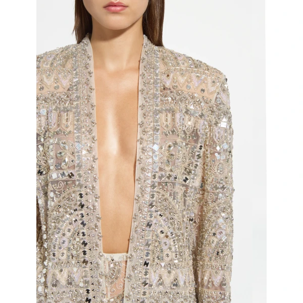 Zuhair Murad Embroidered Jacket - Jackets - Lebanese Haute Couture and Evening Gowns at Luxury Shoes 