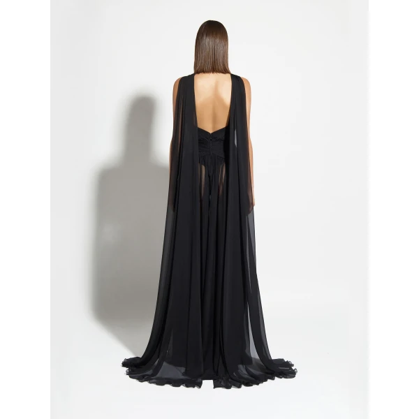 Zuhair Murad Flared Long Dress - Dresses - Lebanese Haute Couture and Evening Gowns at Luxury Shoes 