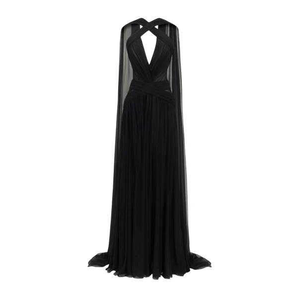 Zuhair Murad Flared Long Dress - Dresses - Lebanese Haute Couture and Evening Gowns at Luxury Shoes 