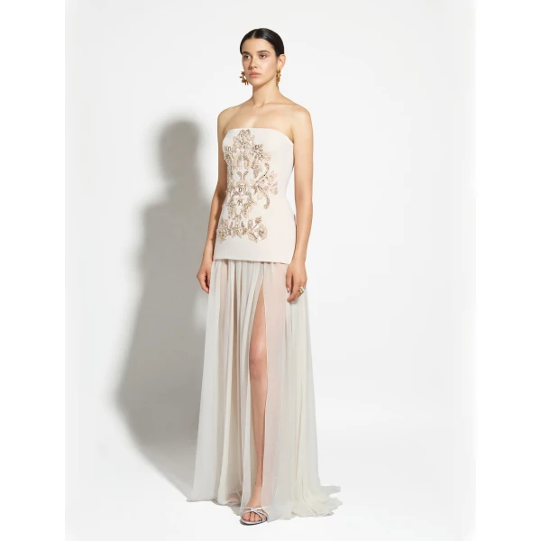 Zuhair Murad Flared Long Skirt - Skirts - Lebanese Haute Couture and Evening Gowns at Luxury Shoes 