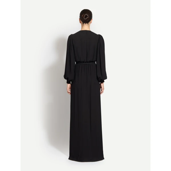 Zuhair Murad Georgette Long Dress - Dresses - Lebanese Haute Couture and Evening Gowns at Luxury Shoes 