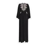 Zuhair Murad Georgette Long Dress - Dresses - Lebanese Haute Couture and Evening Gowns at Luxury Shoes 