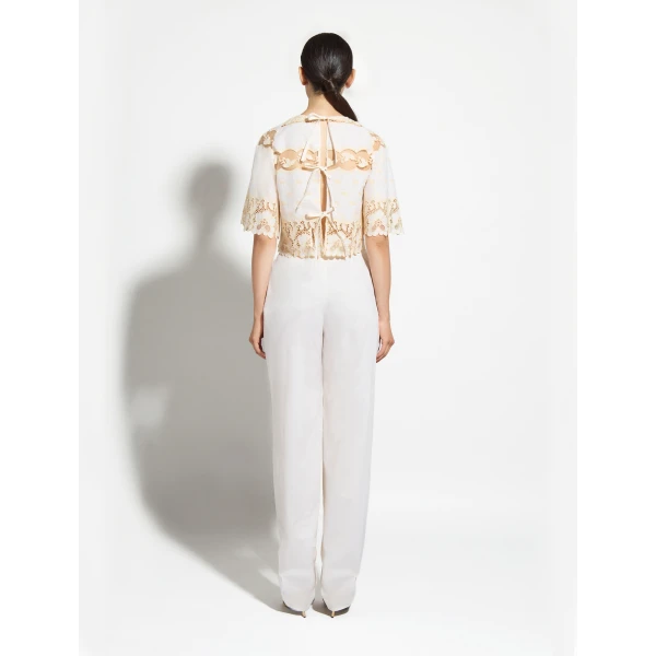 Zuhair Murad Goa Cropped Top - Tops - Lebanese Haute Couture and Evening Gowns at Luxury Shoes 