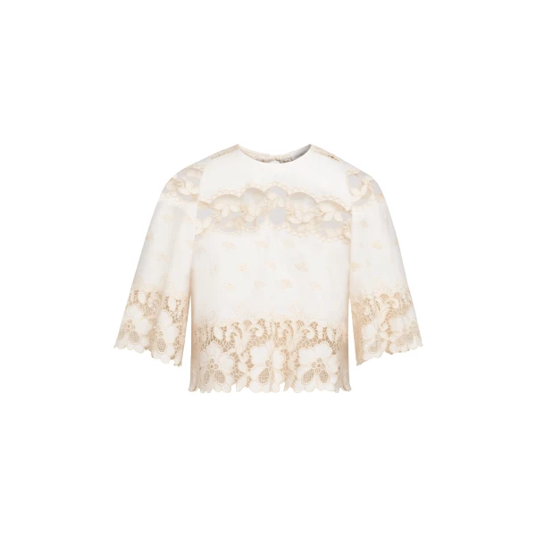 Zuhair Murad Goa Cropped Top - Tops - Lebanese Haute Couture and Evening Gowns at Luxury Shoes 