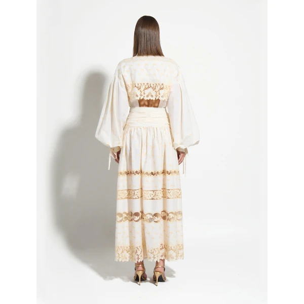 Zuhair Murad Goa Midi Dress - Dresses - Lebanese Haute Couture and Evening Gowns at Luxury Shoes 