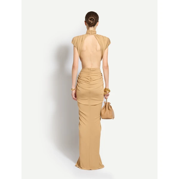 Zuhair Murad Jersey Draped Dress - Dresses - Lebanese Haute Couture and Evening Gowns at Luxury Shoes 