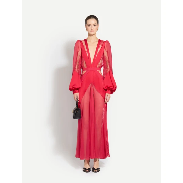 Zuhair Murad Lace Ankle Dress - Dresses - Lebanese Haute Couture and Evening Gowns at Luxury Shoes 