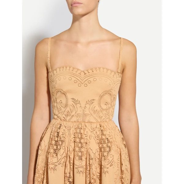 Zuhair Murad Lace Ankle Dress - Dresses - Lebanese Haute Couture and Evening Gowns at Luxury Shoes 