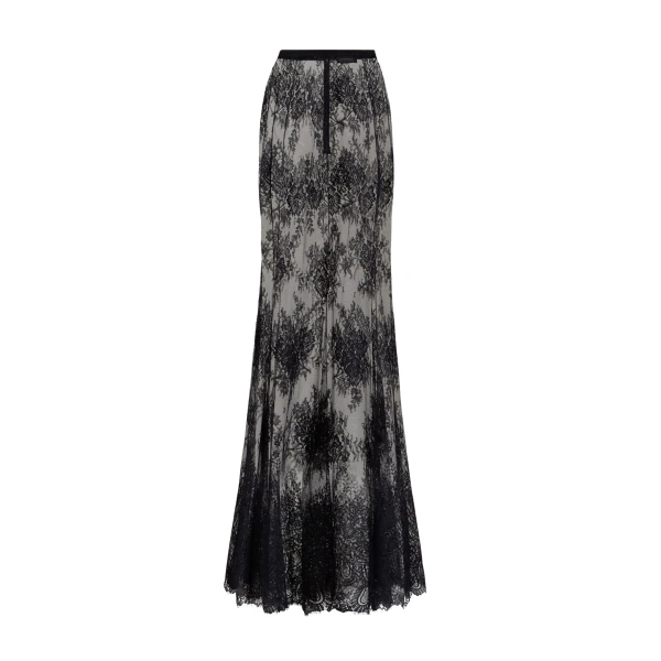 Zuhair Murad Lace Long Skirt - Skirts - Lebanese Haute Couture and Evening Gowns at Luxury Shoes 