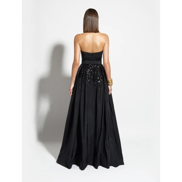 Zuhair Murad Long Dress with Belt - Dresses - Lebanese Haute Couture and Evening Gowns at Luxury Shoes 