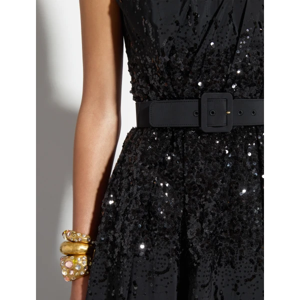Zuhair Murad Long Dress with Belt - Dresses - Lebanese Haute Couture and Evening Gowns at Luxury Shoes 