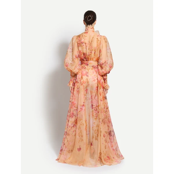 Zuhair Murad Organza Flowers Halter Dress - Dresses - Lebanese Haute Couture and Evening Gowns at Luxury Shoes 