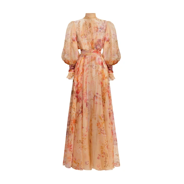 Zuhair Murad Organza Flowers Halter Dress - Dresses - Lebanese Haute Couture and Evening Gowns at Luxury Shoes 