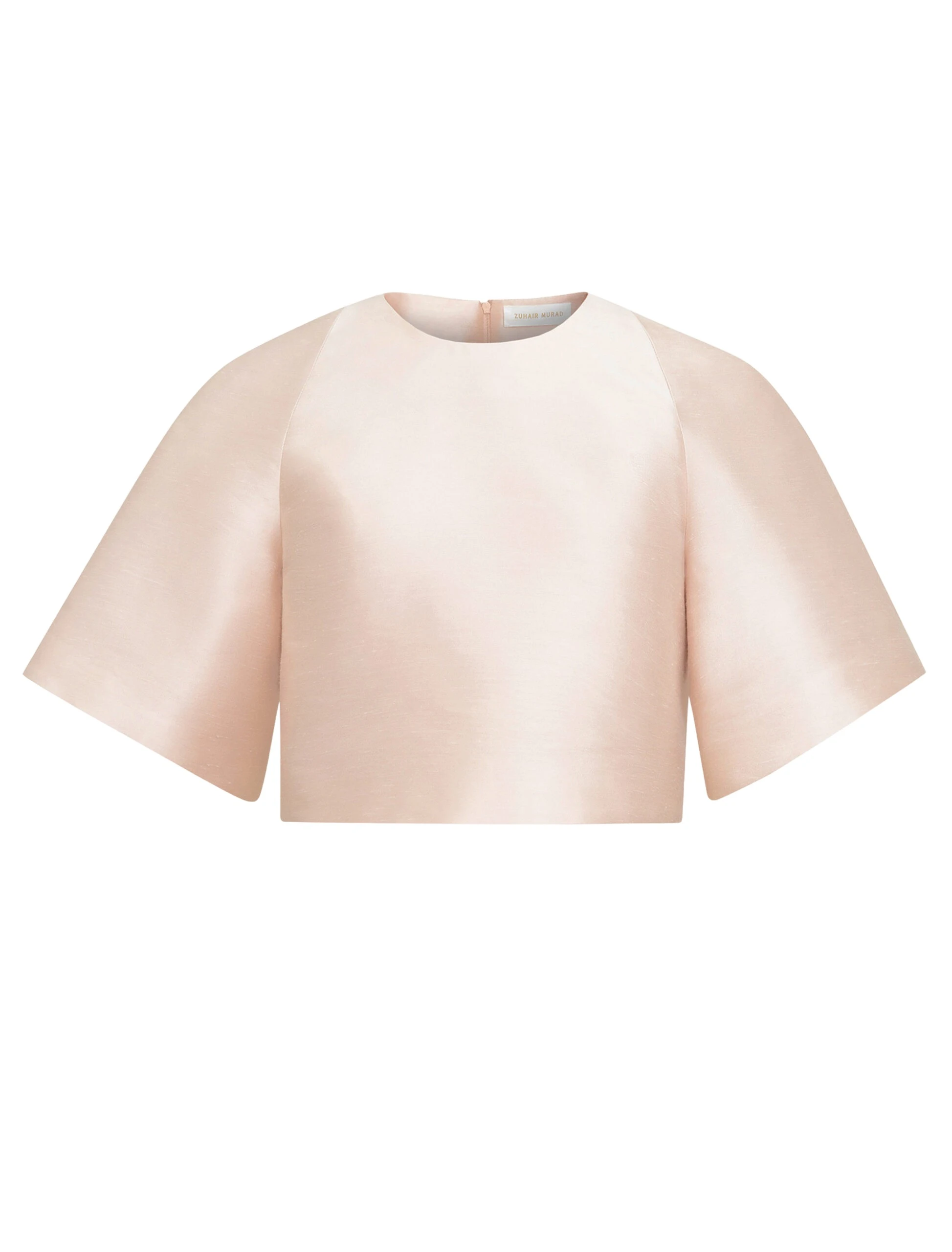 Zuhair-Murad-Shantung-Cropped-Top-5-scaled20512_nobg Zuhair Murad Shantung Cropped Top - Tops - Lebanese Haute Couture and Evening Gowns at Luxury Shoes
