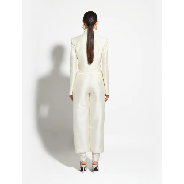 Zuhair Murad Shantung Jacket - Jackets - Lebanese Haute Couture and Evening Gowns at Luxury Shoes 
