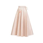 Zuhair Murad Shantung Midi Skirt - Skirts - Lebanese Haute Couture and Evening Gowns at Luxury Shoes 