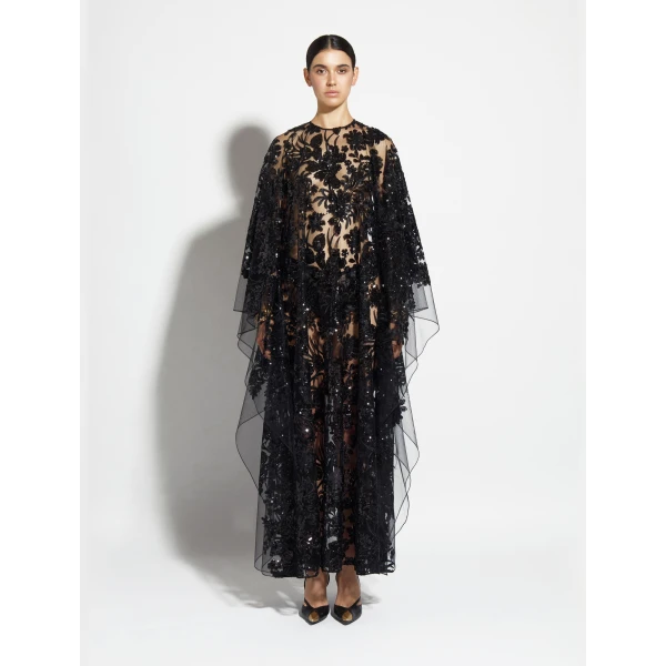 Zuhair Murad Symmetrical Kaftan - Kimono - Lebanese Haute Couture and Evening Gowns at Luxury Shoes 