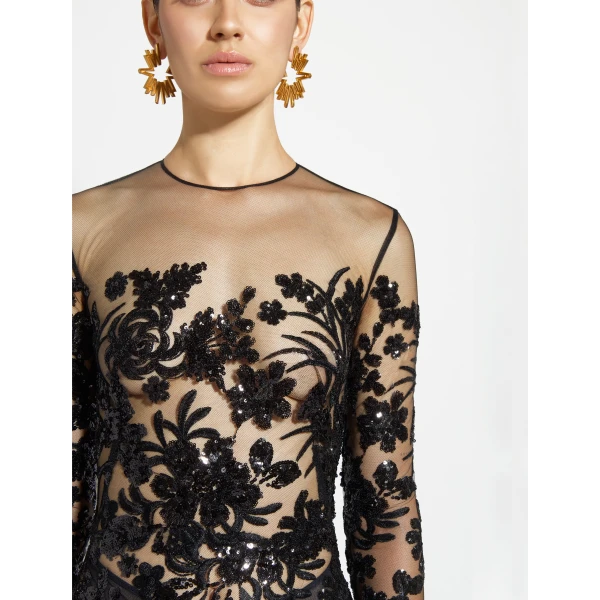 Zuhair Murad Symmetrical Long Dress - Dresses - Lebanese Haute Couture and Evening Gowns at Luxury Shoes 