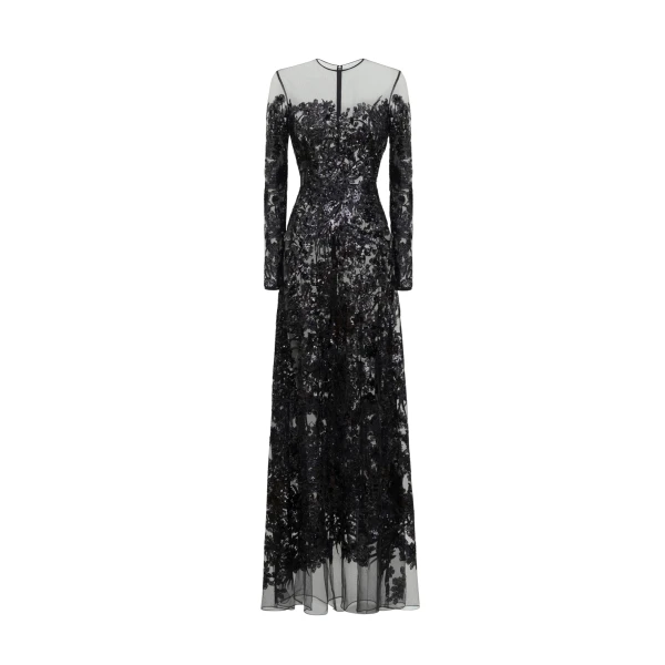 Zuhair Murad Symmetrical Long Dress - Dresses - Lebanese Haute Couture and Evening Gowns at Luxury Shoes 