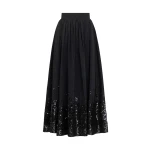 Zuhair Murad Taffeta Paillettes Midi Skirt - Skirts - Lebanese Haute Couture and Evening Gowns at Luxury Shoes 