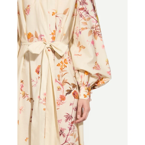 Zuhair Murad Tree Print Ankle Dress - Dresses - Lebanese Haute Couture and Evening Gowns at Luxury Shoes 