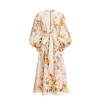 Zuhair Murad Tree Print Ankle Dress - Dresses - Lebanese Haute Couture and Evening Gowns at Luxury Shoes 