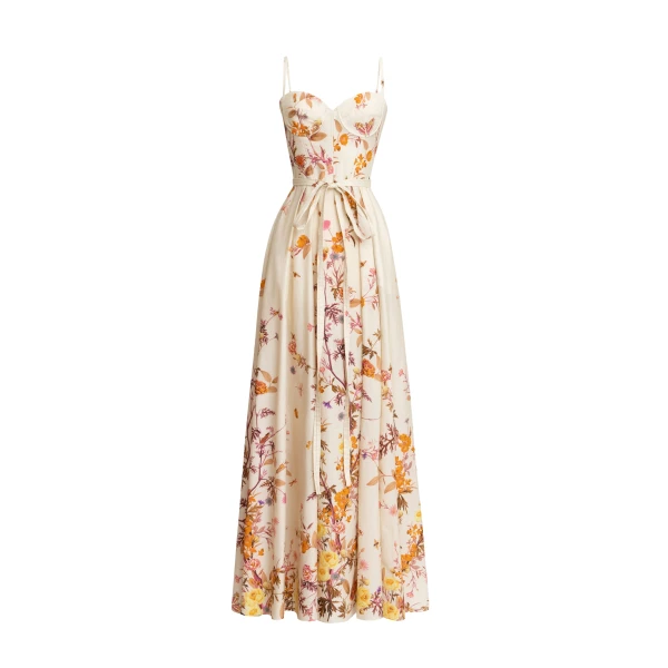 Zuhair Murad Tree Print Long Dress - Dresses - Lebanese Haute Couture and Evening Gowns at Luxury Shoes 